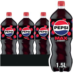 Pepsi Max Cherry, 1.5L (Pack of 12) Pepsi Max Cherry, 1.5L (Pack of 12)