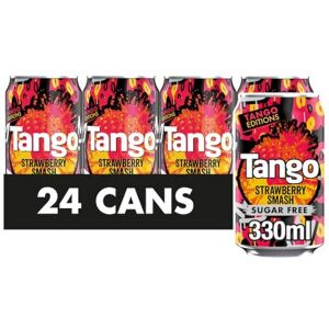 Tango Sugar Free Strawberry Smash 330ml, (Pack of 24) Tango Sugar Free Strawberry Smash 330ml, (Pack of 24)