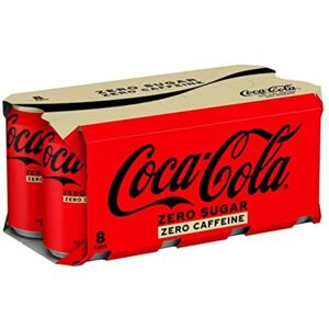 Coca-Cola CocaCola Zero Sugar Zero Caffeine 8 x 330 ml Coca-Cola CocaCola Zero Sugar Zero Caffeine 8 x 330 ml