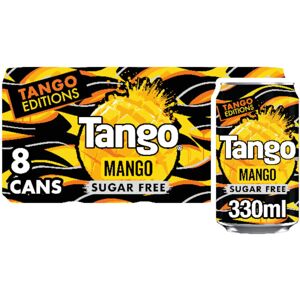 Tango Mango Sugar Free 330ml Pack of 8 Tango Mango Sugar Free 330ml Pack of 8