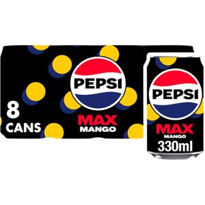Pepsi Max Mango 8 x 330ml Pepsi Max Mango 8 x 330ml