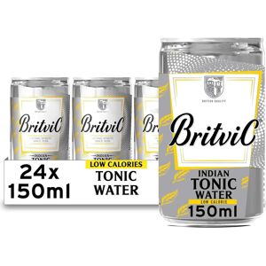 Britvic Low Calorie Indian Tonic Water 24 x 150ml Can Britvic Low Calorie Indian Tonic Water 24 x 150ml Can