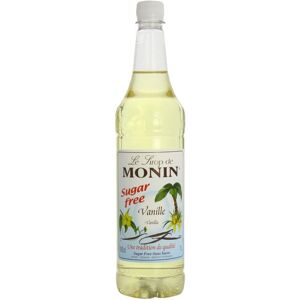 Monin Syrup Vanilla Sugar Free 1ltr and Pump Monin Syrup Vanilla Sugar Free 1ltr and Pump