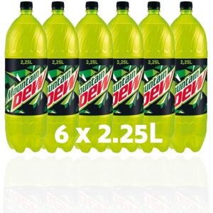 Bllu Eye Mountain Dew 6 pack of 2.25L bottles Bllu Eye Mountain Dew 6 pack of 2.25L bottles