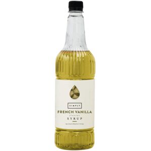 Simply French Vanilla Syrup Vegan Nut Free Flavoured Syrup for Coffee Cock Simply French Vanilla Syrup Vegan Nut Free Flavoured Syrup for Coffee Cock
