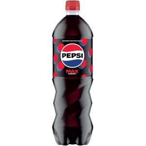 Pepsi Max Cherry No Sugar Cola Bottle 125L Pack of 9 Pepsi Max Cherry No Sugar Cola Bottle 125L Pack of 9
