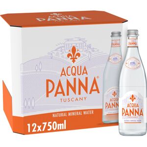 Acqua Panna Still Natural Mineral Water Glass 12x750ml Acqua Panna Still Natural Mineral Water Glass 12x750ml