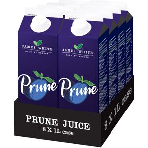 James White Prune Juice Cartons 1L All Natural Vegan No Added Sugar Pack James White Prune Juice Cartons 1L All Natural Vegan No Added Sugar Pack