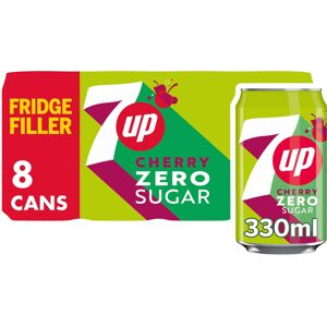 7UP Cherry zero sugar 8 x 330ml 7UP Cherry zero sugar 8 x 330ml
