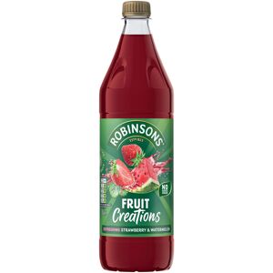 Robinsons Fruit Creations Strawberry Watermelon Squash 1L Pack of 6 Robinsons Fruit Creations Strawberry Watermelon Squash 1L Pack of 6