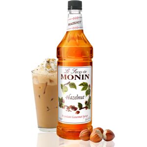 Monin Flavored Syrup Hazelnut 338Ounce Plastic Bottle 1 Liter Monin Flavored Syrup Hazelnut 338Ounce Plastic Bottle 1 Liter