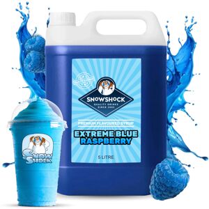 Snow Shock SnowShock Slush Syrup 5L Blue Raspberry Snow Shock SnowShock Slush Syrup 5L Blue Raspberry