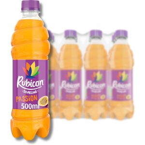 Rubicon 12 Pack Sparkling Passion Flavoured Fizzy Drink with Real Fruit Juice, H Rubicon 12 Pack Sparkling Passion Flavoured Fizzy Drink with Real Fruit Juice, H