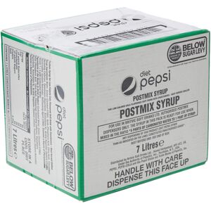 Pepsi Diet Cola Post Mix BIB Syrup for Dispensers - Makes 42 Litres Finished Pro Pepsi Diet Cola Post Mix BIB Syrup for Dispensers - Makes 42 Litres Finished Pro