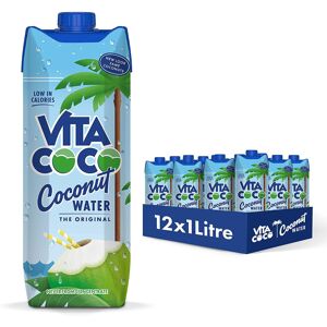 Vita Coco - Pure Coconut Water (1L x 12) - Naturally Hydrating - Packed With Ele Vita Coco - Pure Coconut Water (1L x 12) - Naturally Hydrating - Packed With Ele