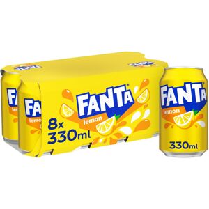 Fanta Lemon, 8 x 330ml, Official Beetle juice (Packaging may vary) Fanta Lemon, 8 x 330ml, Official Beetle juice (Packaging may vary)