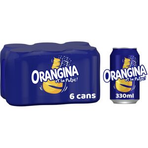 Ribena Orangina Sparkling Fruit Drink; Multipack of 6 x 330ml cans; contains a blend of Ribena Orangina Sparkling Fruit Drink; Multipack of 6 x 330ml cans; contains a blend of