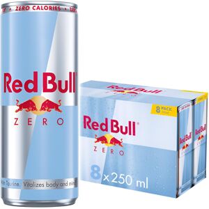 Red Bull Energy Drink Zero 250ml, 8 Pack Red Bull Energy Drink Zero 250ml, 8 Pack