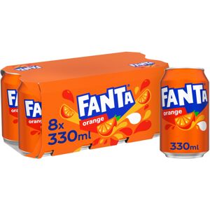 Fanta Orange 8 x 330 ml Fanta Orange 8 x 330 ml