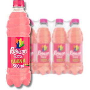 Rubicon 12 Pack Sparkling Guava Flavoured Fizzy Drink with Real Fruit Juice, Han Rubicon 12 Pack Sparkling Guava Flavoured Fizzy Drink with Real Fruit Juice, Han