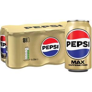 Pepsi Max No Caffeine & No Sugar Soft Drinks, 8 x Pepsi Max No Caffeine & No Sugar Soft Drinks, 8 x