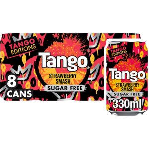 Tango Sugar Free Strawberry Smash 330ml, (Pack of Tango Sugar Free Strawberry Smash 330ml, (Pack of
