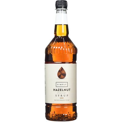 Simply Hazelnut Syrup 1 Litre (Pack of 2) Simply Hazelnut Syrup 1 Litre (Pack of 2)