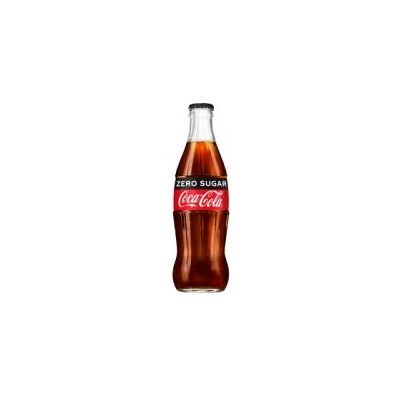 Coca Cola Coca-Cola Zero Glass Bottles 330ml (Pack of 24) (24 x 330ml) Coca Cola Coca-Cola Zero Glass Bottles 330ml (Pack of 24) (24 x 330ml)