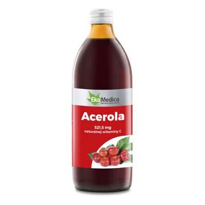 EKAMEDICA Acerola Juice Natural Vitamin C - Juice EKAMEDICA Acerola Juice Natural Vitamin C - Juice