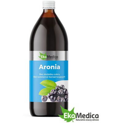 Ekamedica Aronia 1000ml - Juice with Natural Ingredients Ekamedica Aronia 1000ml - Juice with Natural Ingredients