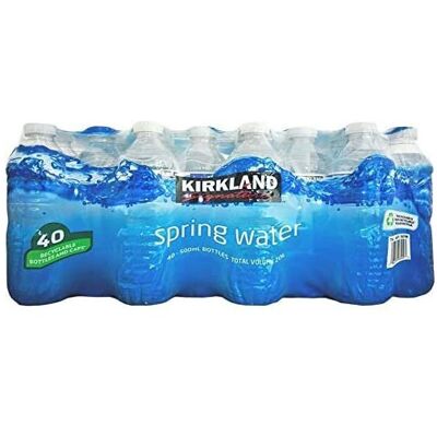 slamtech Kirkland Signature Spring Still Water 500ml, 40 Bottles slamtech Kirkland Signature Spring Still Water 500ml, 40 Bottles
