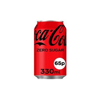 Coca Cola Coca-Cola Zero Sugar 330ml (Pack of 24) Coca Cola Coca-Cola Zero Sugar 330ml (Pack of 24)