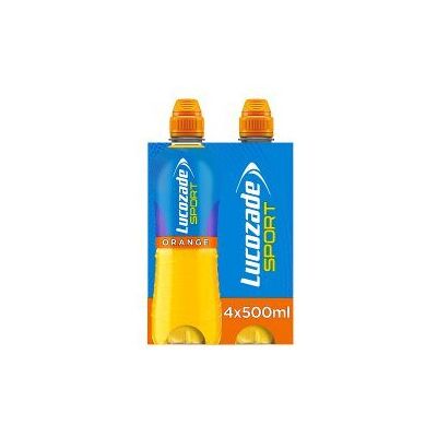Lucozade Sport Orange Isotonic Drink 500ml - Electrolytes, Carbs & Vitamin B3 fo Lucozade Sport Orange Isotonic Drink 500ml - Electrolytes, Carbs & Vitamin B3 fo