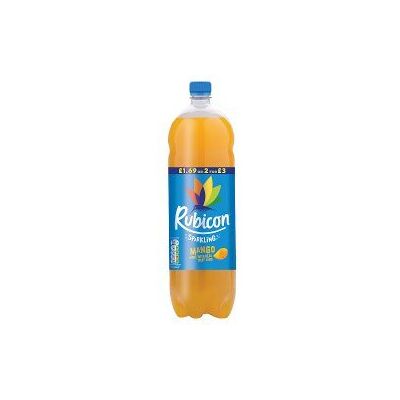 Rubicon Sparkling Mango Juice Drink 2L (Pack of 6) Rubicon Sparkling Mango Juice Drink 2L (Pack of 6)