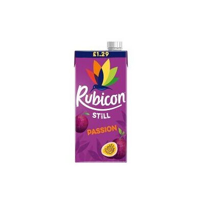 Rubicon Still Passion Fruit Juice Drink 1L (Pack of 12) Rubicon Still Passion Fruit Juice Drink 1L (Pack of 12)