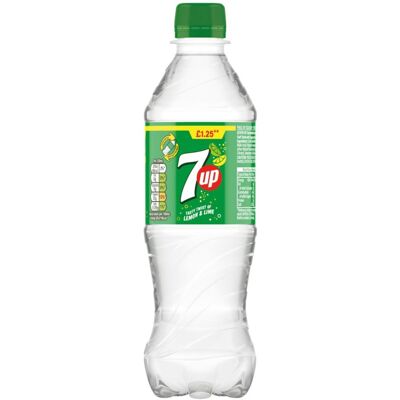 7UP Regular Lemon & Lime 500ml (Pack of 12) 7UP Regular Lemon & Lime 500ml (Pack of 12)