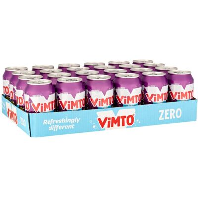 Vimto Zero Cans 330ml ( Pack of 24 ) Vimto Zero Cans 330ml ( Pack of 24 )