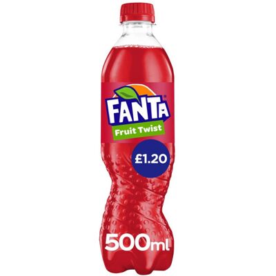 Fanta Fruit Twist 500ml (Pack of 12) Fanta Fruit Twist 500ml (Pack of 12)