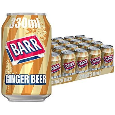 BARR - Ginger Beer - 24 x 330 ml - Low Sugar - Beverage BARR - Ginger Beer - 24 x 330 ml - Low Sugar - Beverage