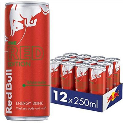 Red Bull Energy Drink Red Edition Watermelon 12 x 250ml Cans - 111552297 Red Bull Energy Drink Red Edition Watermelon 12 x 250ml Cans - 111552297