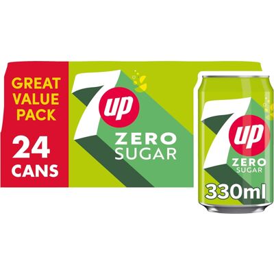 7up Free 330 ml Pack of 24 7up Free 330 ml Pack of 24