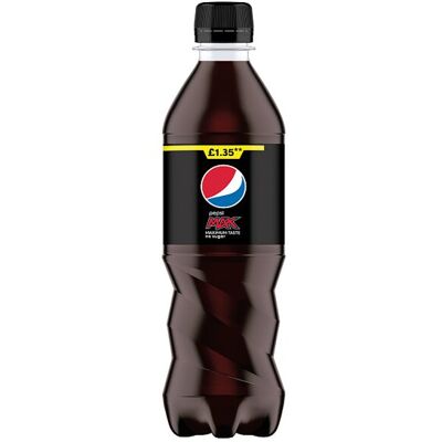 Pepsi Max 500ml (Case of 12, 12 x 500ml) Pepsi Max 500ml (Case of 12, 12 x 500ml)