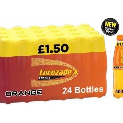 Sun (Lucozade "ENERGY Orange 24x500ml) Wholesale Drinks, Bulk Cases of Soft Drinks, Sun (Lucozade "ENERGY Orange 24x500ml) Wholesale Drinks, Bulk Cases of Soft Drinks,