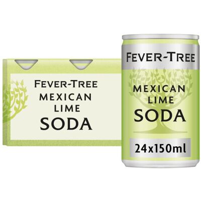 Fever-Tree - Mexican Lime Soda - 6x150ml - soft drink Fever-Tree - Mexican Lime Soda - 6x150ml - soft drink