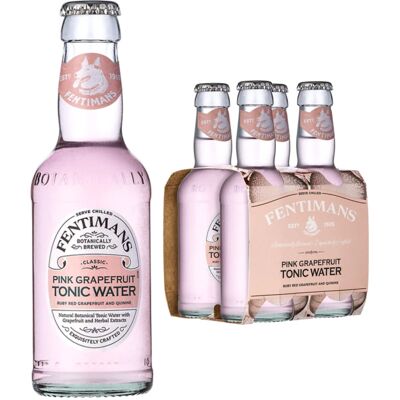 Fentimans Pink Grapefruit Tonic Water - Botanically Brewed Soft Drink - Exquisit Fentimans Pink Grapefruit Tonic Water - Botanically Brewed Soft Drink - Exquisit