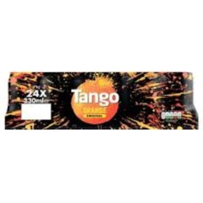 Tango Orange Soft Drink - 330 ml (Pack of 24) Tango Orange Soft Drink - 330 ml (Pack of 24)