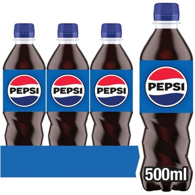 Pepsi Regular 500ml (Pack of 24) Pepsi Regular 500ml (Pack of 24)