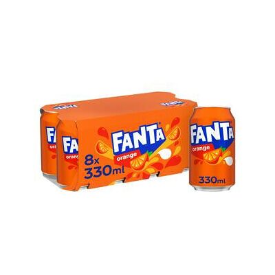 Fanta Orange (8x330ml) Fanta Orange (8x330ml)