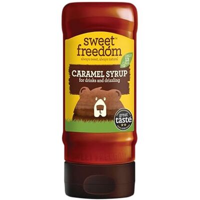 Sweet Freedom Caramel Syrup 350g - Low Calorie - Vegan Sweet Freedom Caramel Syrup 350g - Low Calorie - Vegan