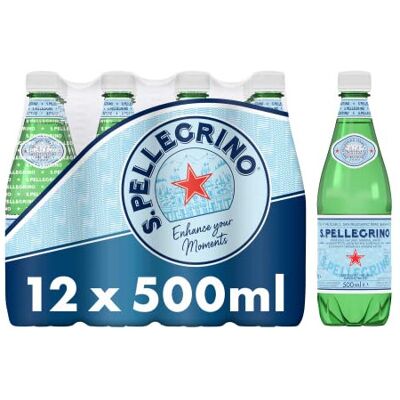San Pellegrino Sparkling Natural Mineral Water 12x500ml San Pellegrino Sparkling Natural Mineral Water 12x500ml